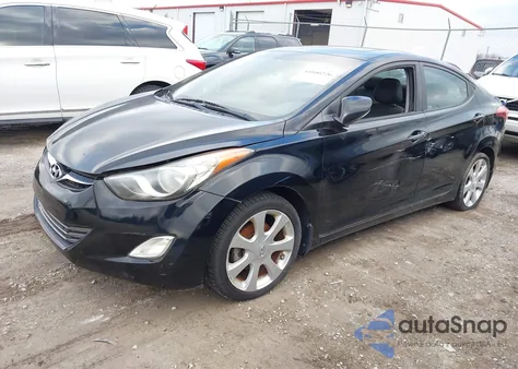 2013 Hyundai Elantra Limited z USA, uszkodzony, nr VIN KMHDH4AE2DU508993